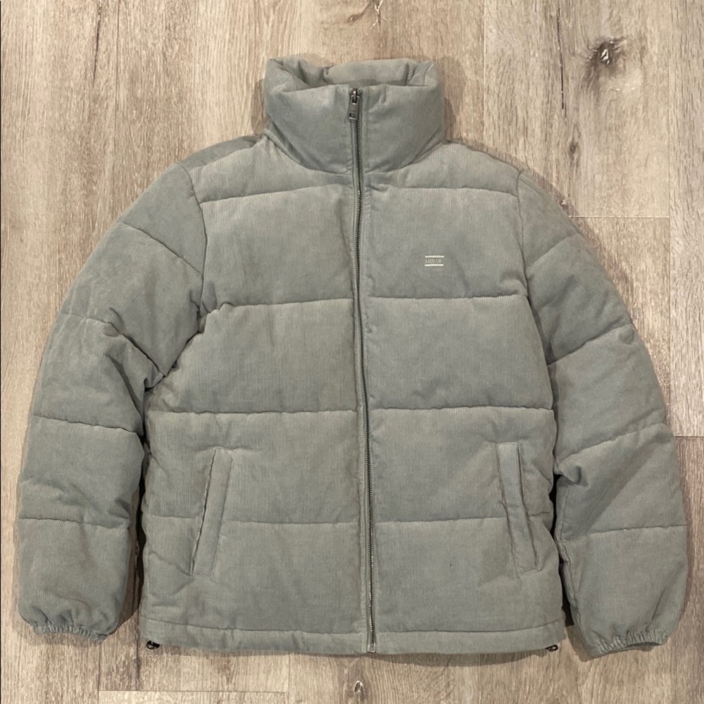 Levi’s Mint Green Puffer Jacket